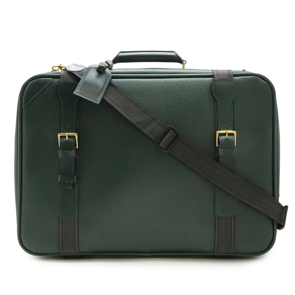 LOUIS VUITTON Taiga Satellite Suitcase Travel Bag Shoulder Epicea Green